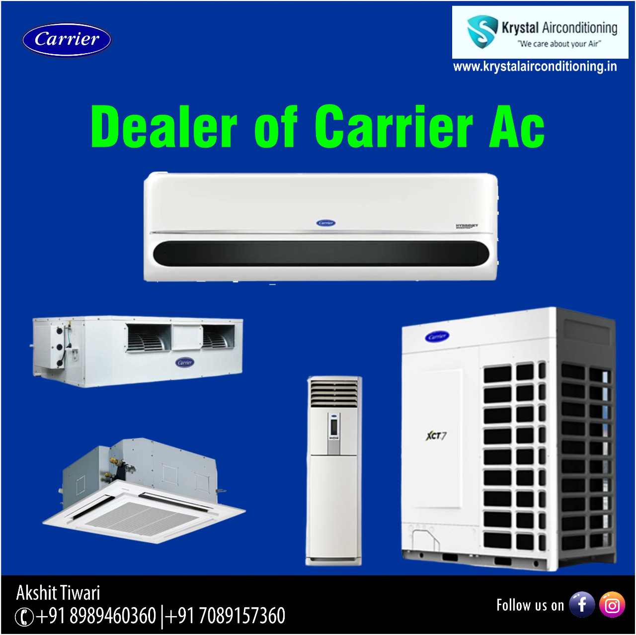 Carrier Ac Dealer in Indore